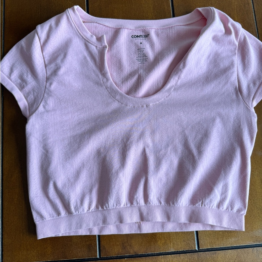Women's Pink Crop Top